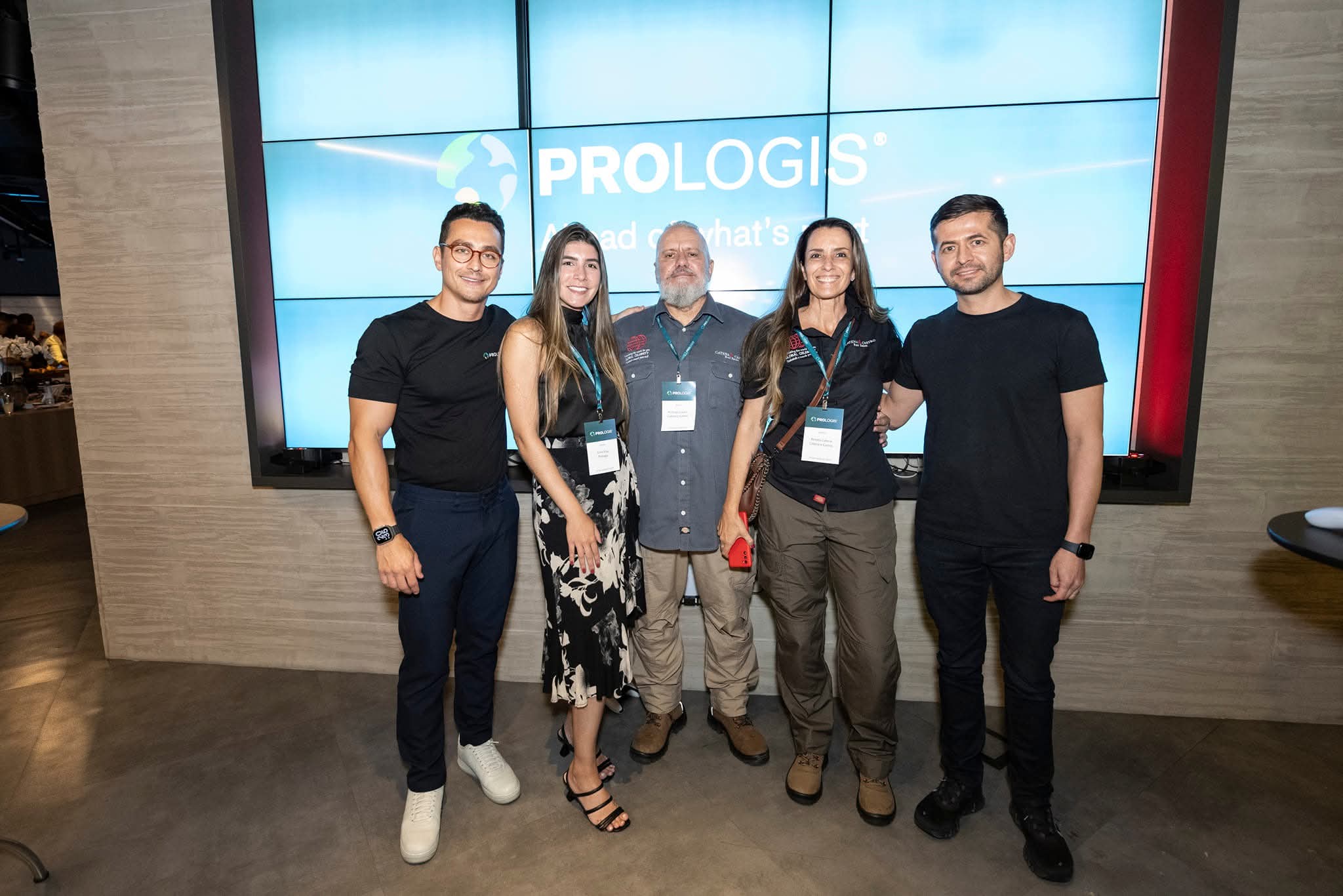 Rodrigo Castro, Renata Catena, armando fregoso, prologis