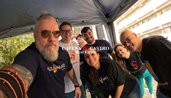Inácio Rodrigo de Castro, Renata Catena e um time de voluntários da Human Hand