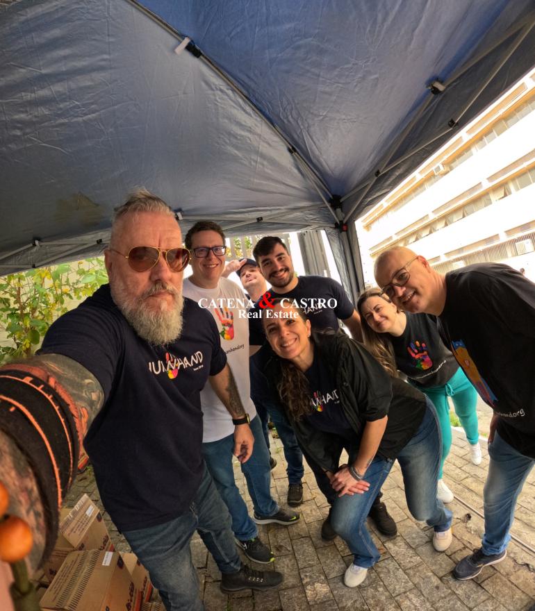 Inácio Rodrigo de Castro, Renata Catena e um time de voluntários da Human Hand
